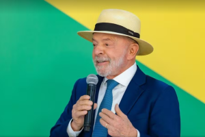 Lula durante evento no Palácio do Planalto. — Foto: Ricardo Stuckert/ Presidência da República