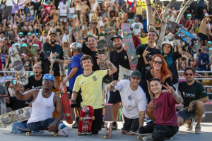 Divulgação Paraskate tour