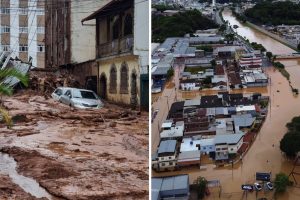 As fortes chuvas que atingem Minas Gerais já deixaram mais de 30 mortos
Foto: Marina do MST/marinadomst/X