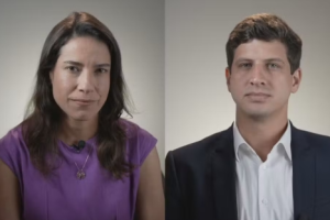 Raquel Lyra (PSD) e João Campos (PSB) - Foto: Reprodução/TV Globo