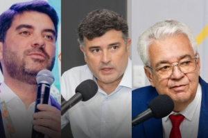 Kaia Maniçoba (ES), Eduardo da Fonte (Centro) e Antônio Moraes (D) - Foto: Montagem/Reprodução Internet