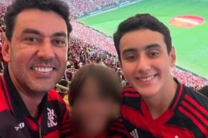 Foto: Secretário de Governo da Prefeitura de Itumbiara Thales Machado e o dois filhos — Foto: Reprodução/Instagram de Thales Machado